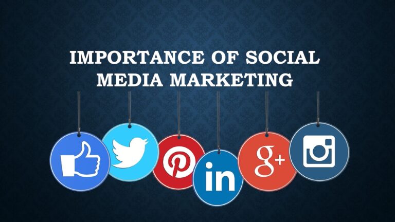 Importance Of Social Media Marketing